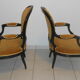 Pair of armchairs of Napoleon III style