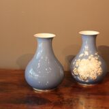 Pair of porcelain XIX vase