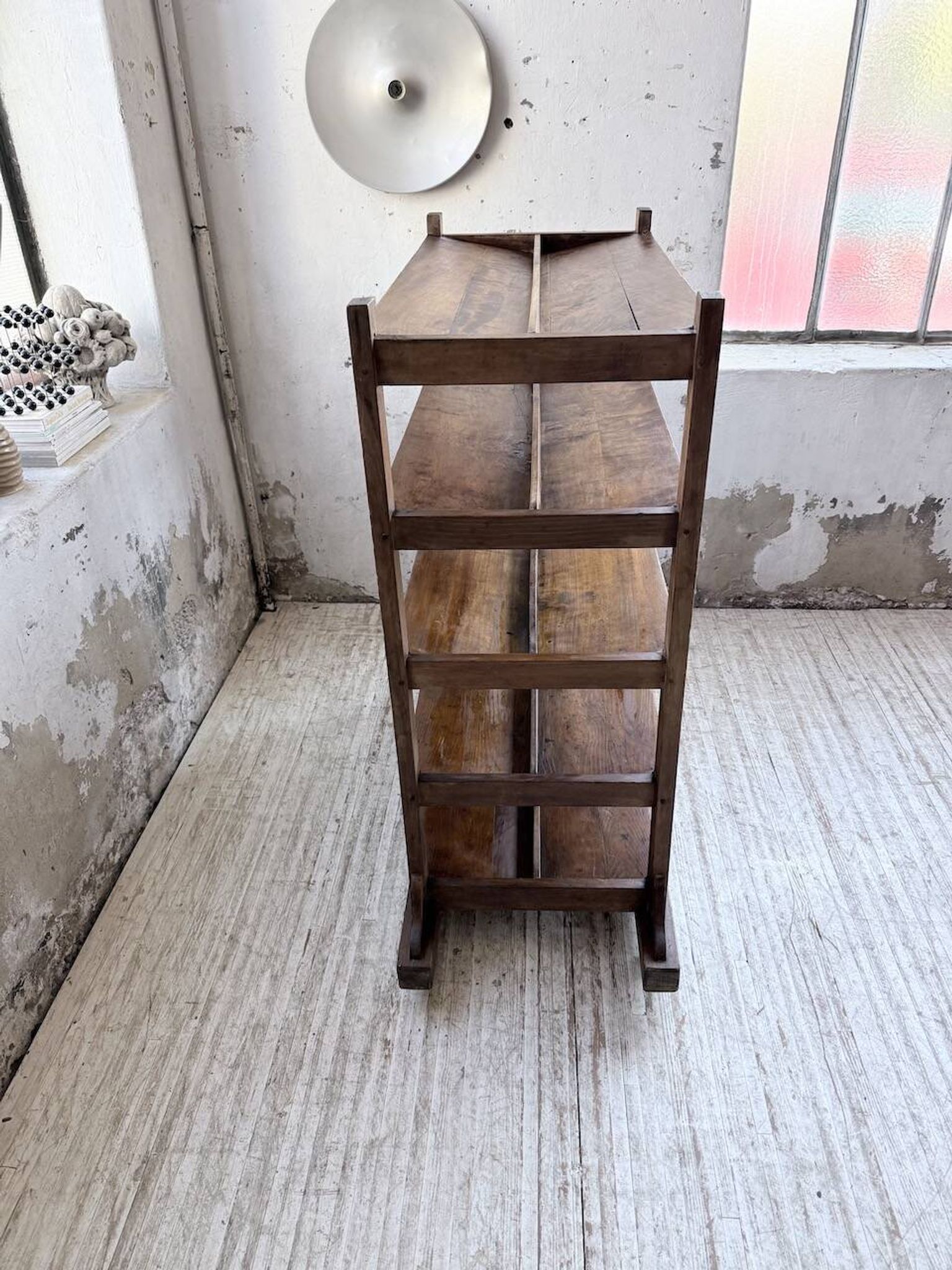 Old bakery shelf from the 1950s.