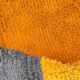 Berber rug made of natural wool, traditionally handwoven, 2/3 m.