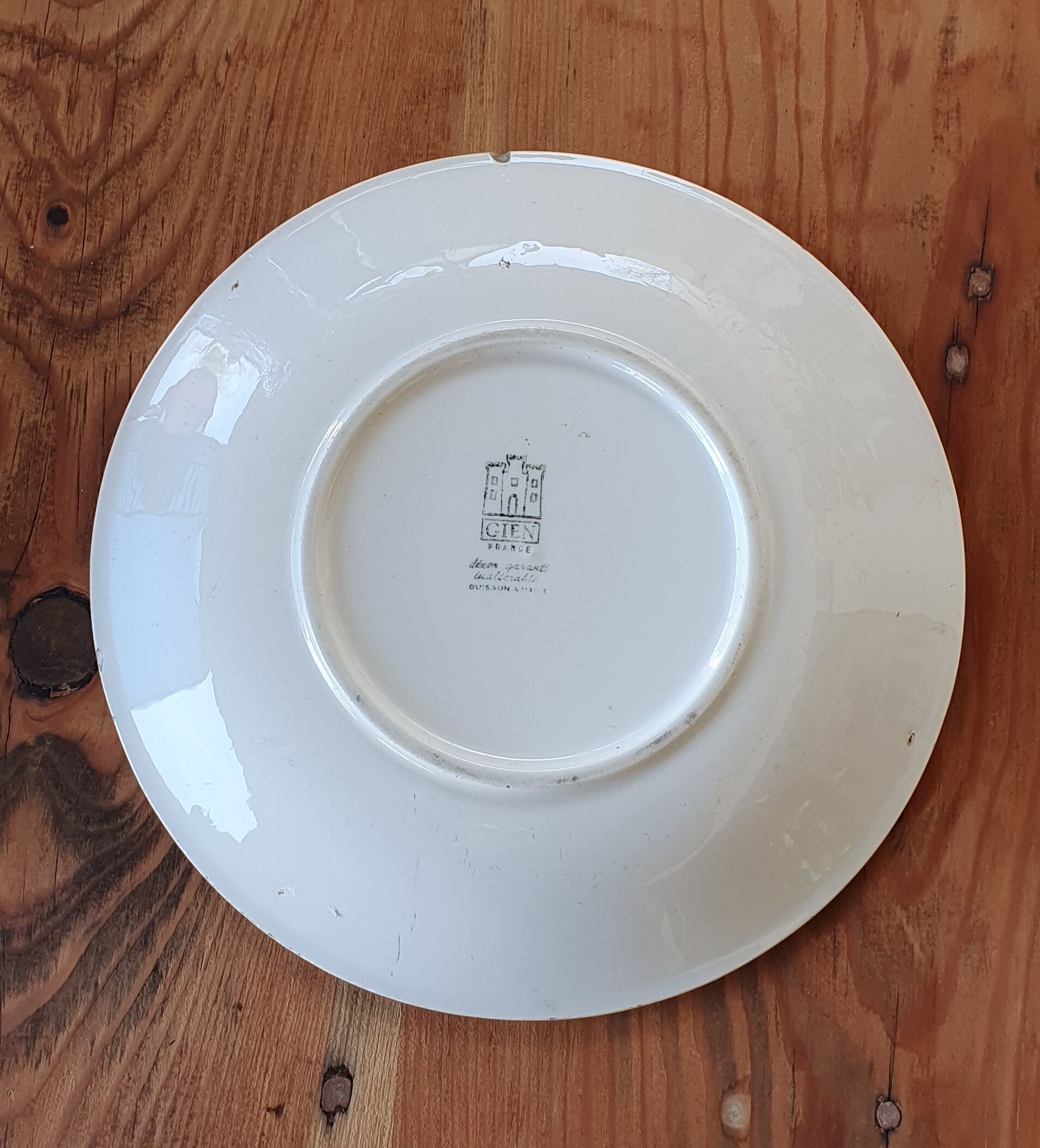 Vintage plate
