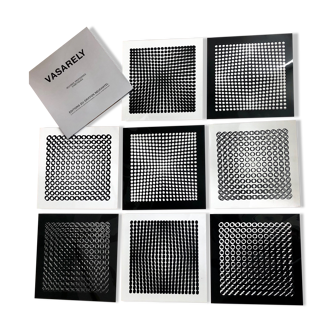 8 doubles planches (1973), Œuvres cinétiques profondes, Vasarely