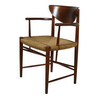 Danish Teak Armchair – Peter Hvidt & Orla Mølgaard-Nielsen for Søborg Møbelfabrik, Model No. 317