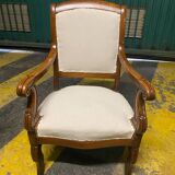 Restoration period armchair with crosses