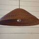 Rattan pendant lamp from the 60s