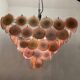 Large Murano Glass Disc Chandelier 1980’s