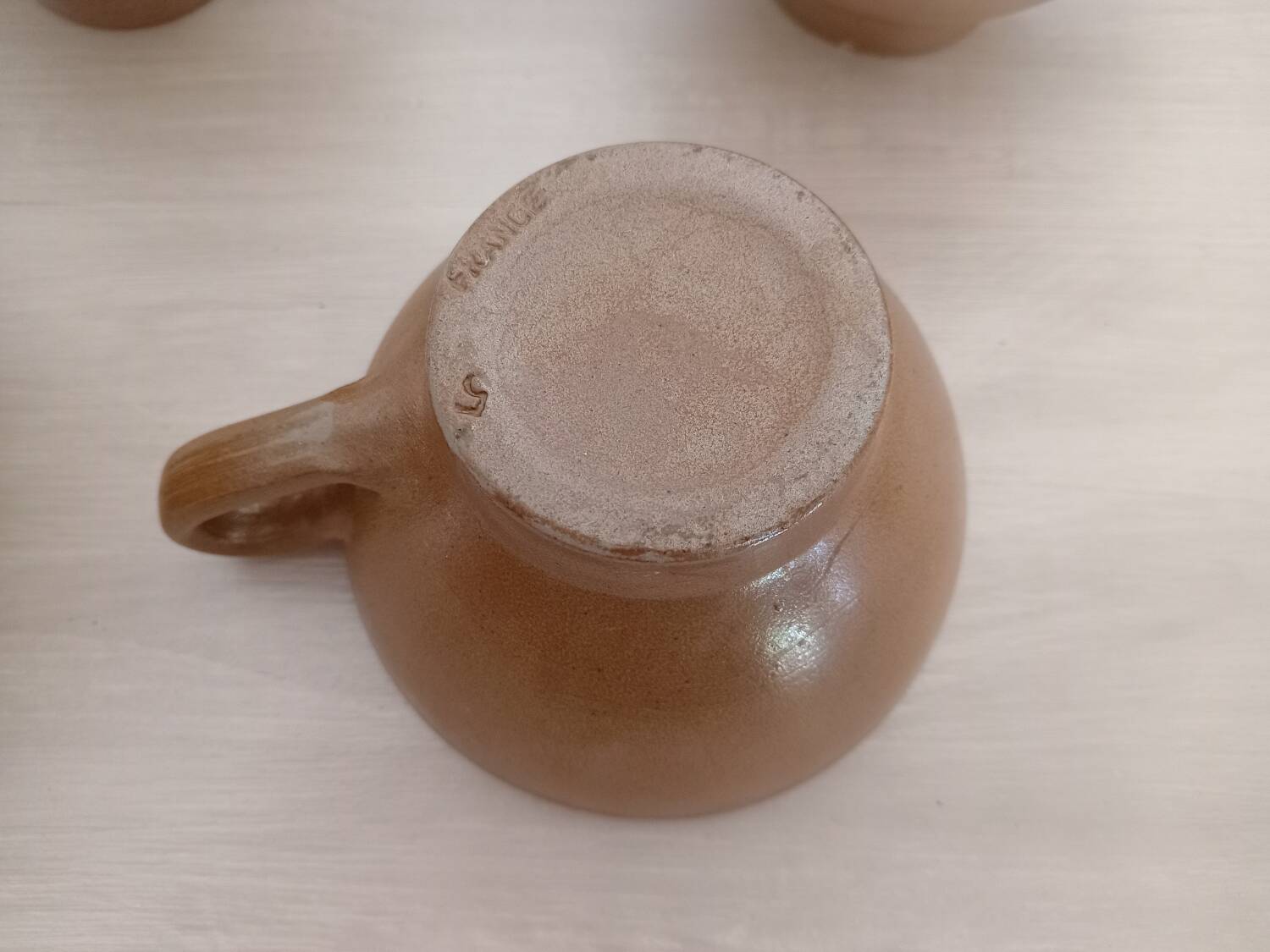 Stoneware cups / cider boletes