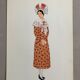 Lithographie costumes nationaux - Champagne