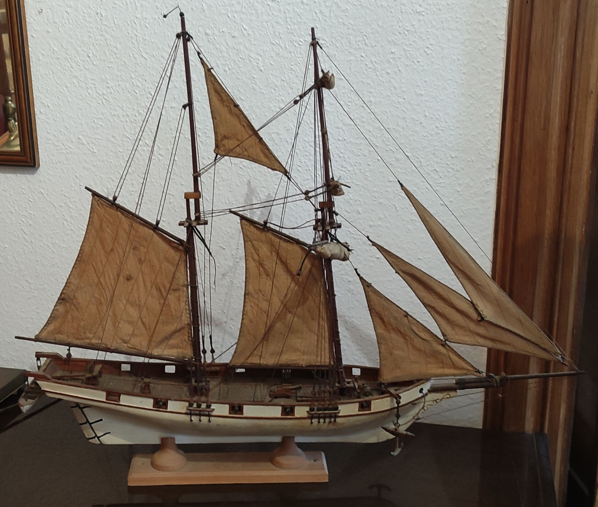 Old model boat