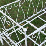 Wrought iron bed