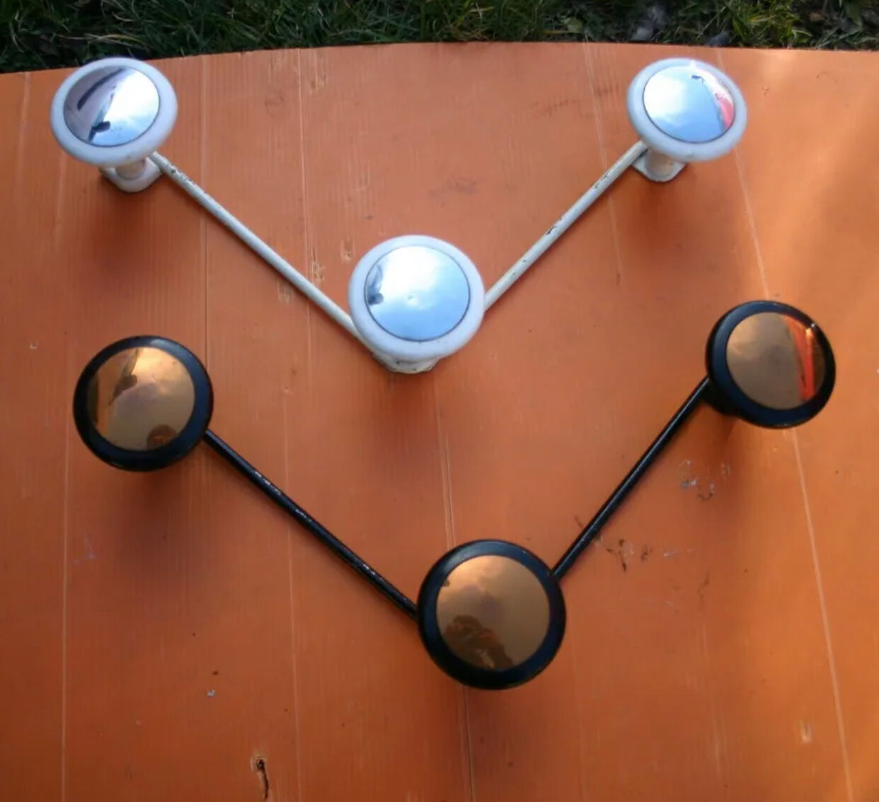 Coat racks 3 vintange hooks