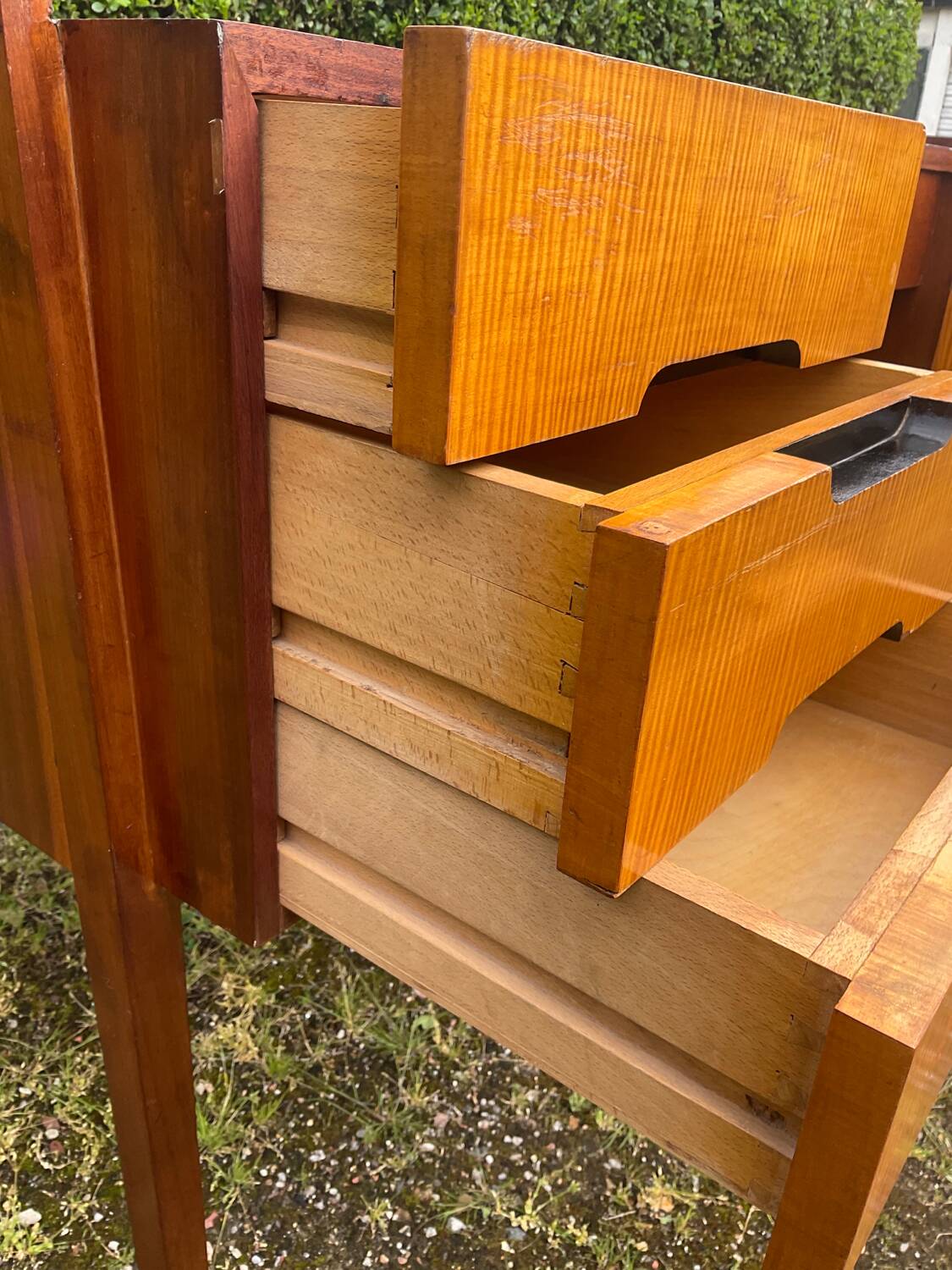 Scandinavian teak desk from the 60s