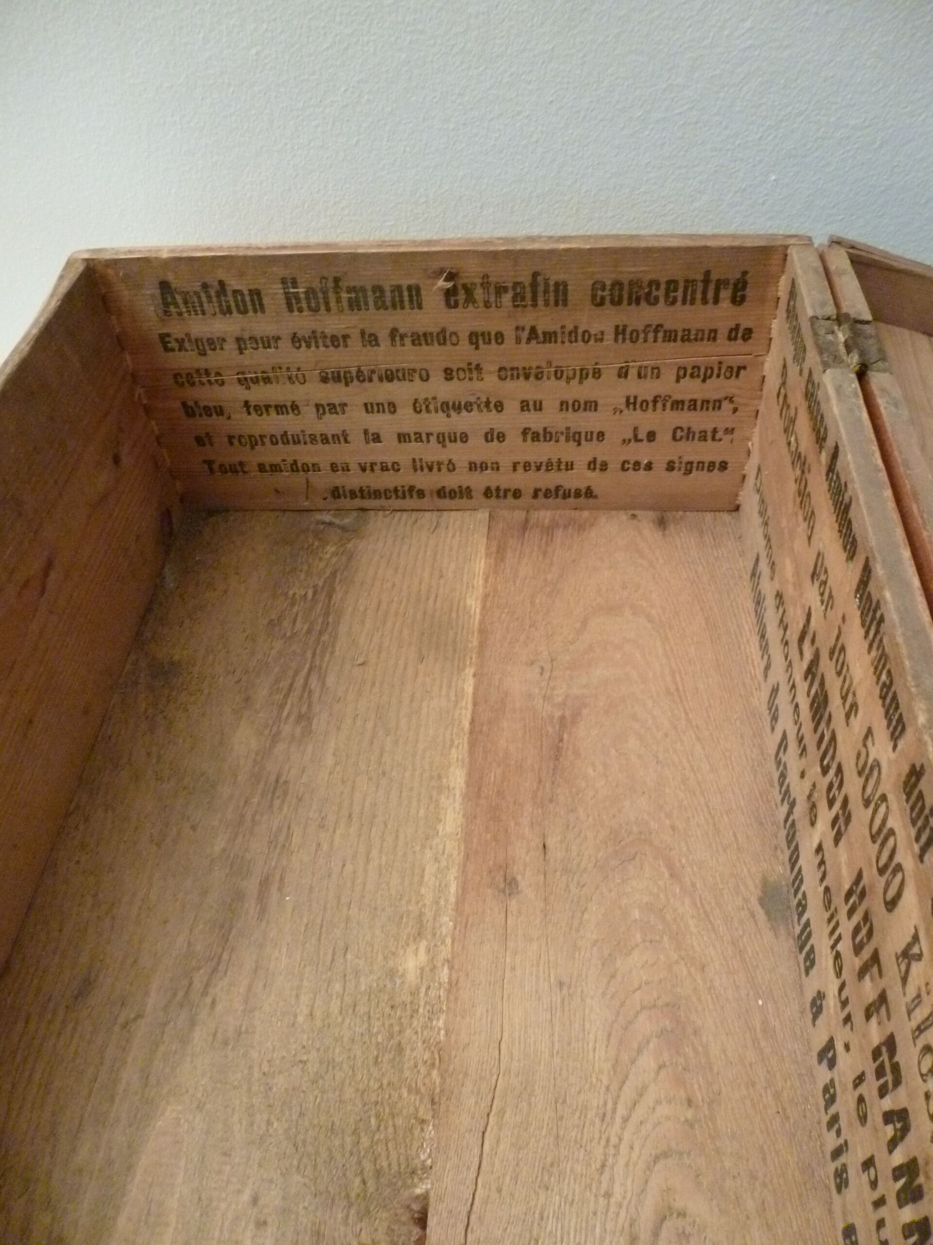 old hoffmann cat starch box