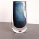 Vase et coupelle en verre par Landberg pour Orrefors