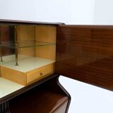 Osvaldo Borsani Mid-Century Modern Italian Sideboard with Bar Cabinet, 1950