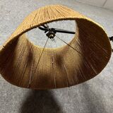 According to Gilbert Poillerat: wrought iron tripod floor lamp circa 1940