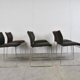 Set of six chairs Kazuhide Takahama model 'Jano' for Simon 1970s