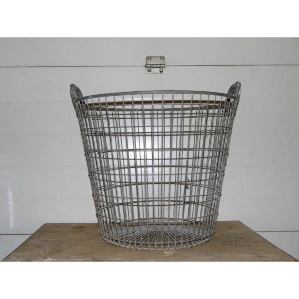 Metal industrial basket