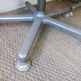 Pair of vintage office chairs heather grey by EUROSIT