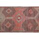 Pink Rainbow Turkish Vintage Handmade Woven Runner Rug 82x285