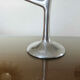 Modernist candle holder, free form, cast aluminum 70s