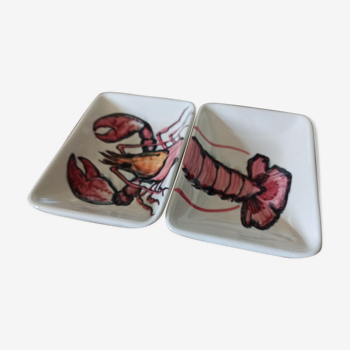 Vintage lobster ramekin