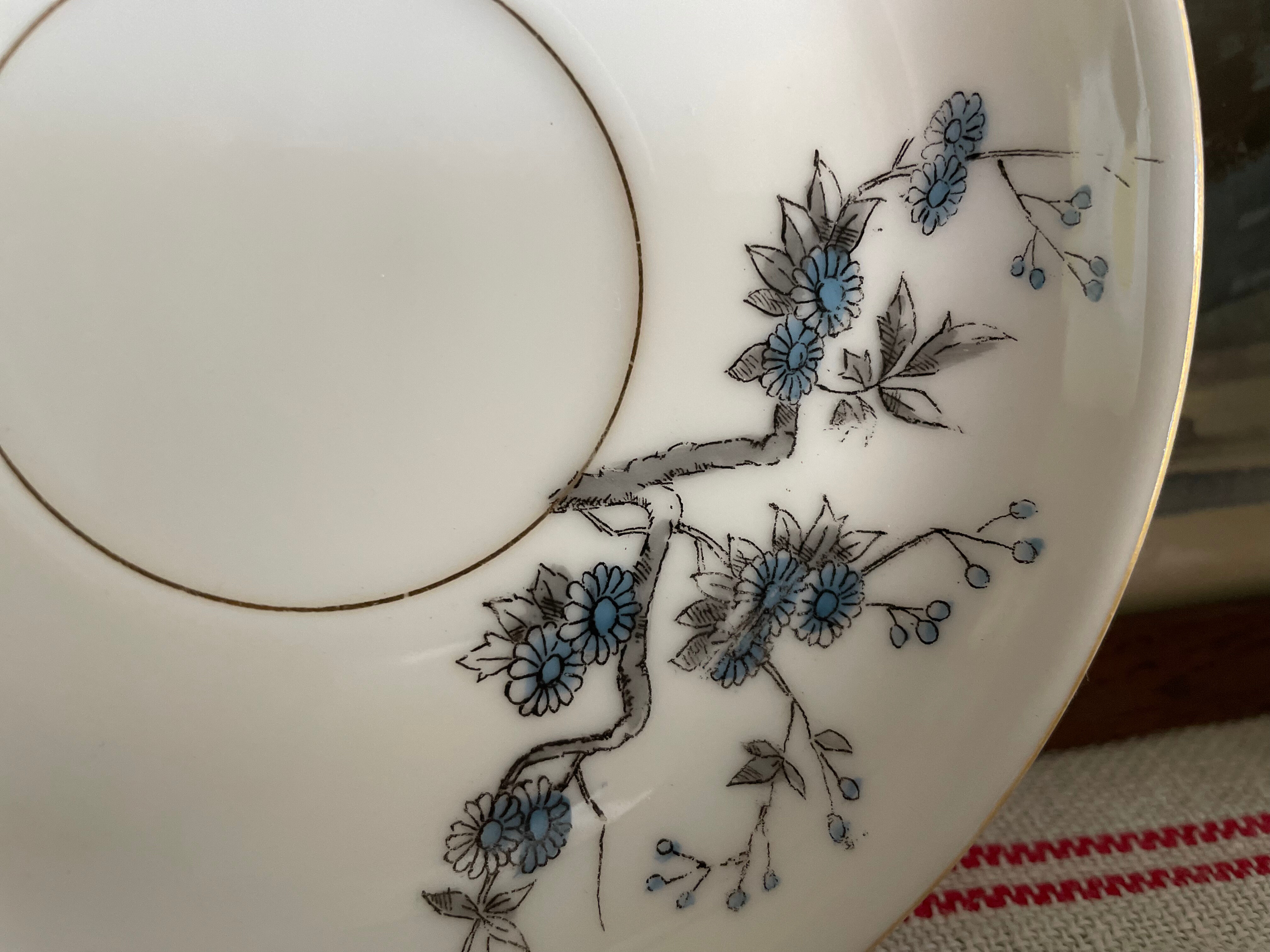 Fine porcelain tea cups