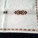 10 Vintage Basque Linen Napkins
