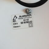 2 lampes flexibles orientables Aluminor années 80