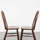 Set of 6 Vintage Wooden Windsor Spindle Chairs