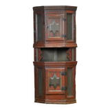 Swedish Farmhouse Corner Cabinet, 1817