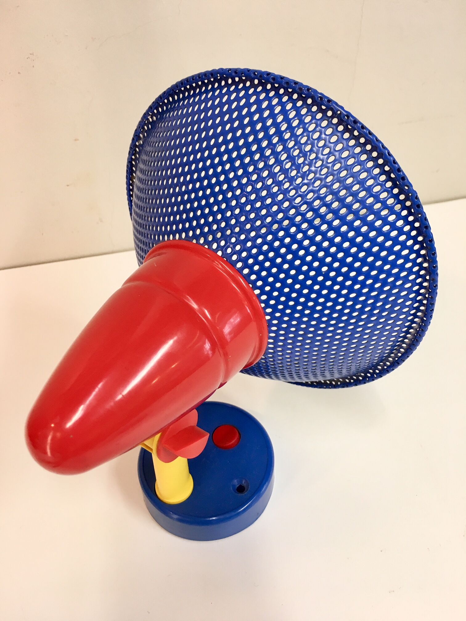 Colored adjustable wall lamp 80s