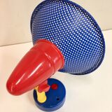 Colored adjustable wall lamp 80s