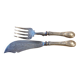 Fish serving cutlery