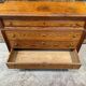 Commode en pitchpin massif