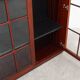 Mahogany display cabinet, Danish design, 1970s, made in Denmark