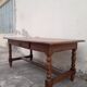 Rustic oak farmhouse table 19th -1m59