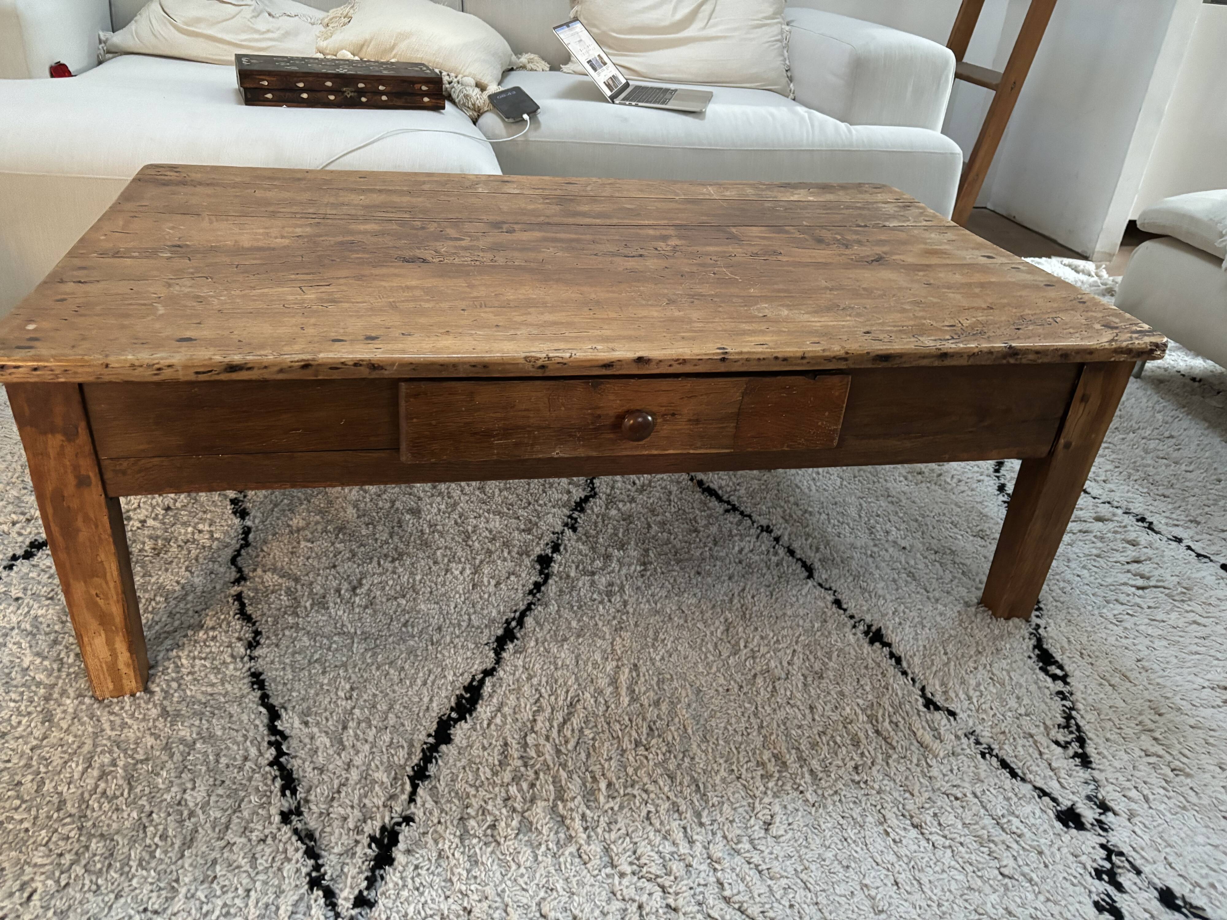 Farmhouse coffee table