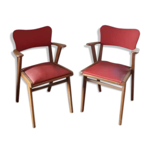 Fauteuils bridge pieds - compas
