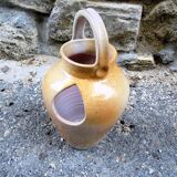 Vase enamelled sandstone