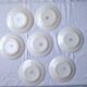 7 flat plates Digoin Sarreguemines