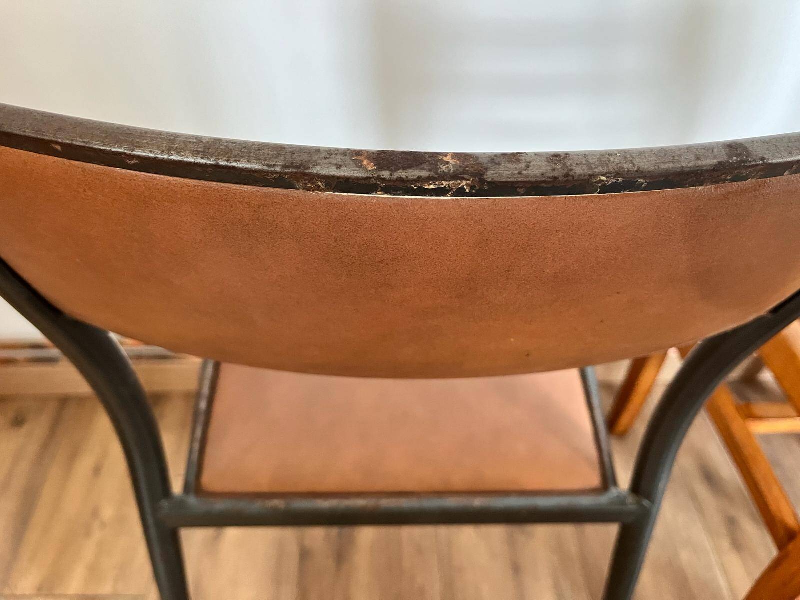 Set of 4 mismatched chairs