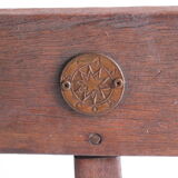 Vintage garden chaise longue