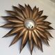 86cm metal sunflower mirror