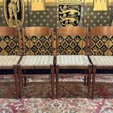 4 rope chairs