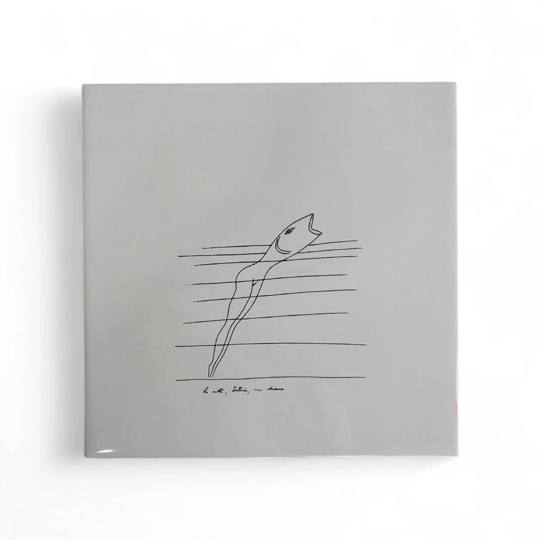 6 x Ceramic tile by Gio Ponti for Ceramica Bardelli