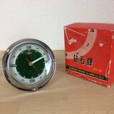 Vintage Clock Diamond Brand Green