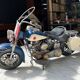Vintage motorcycle Harley Davidson way 1960