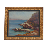 Oil painting on panel signed lower right " Boissereno ".