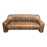 Canapé vintage en cuir 3 places